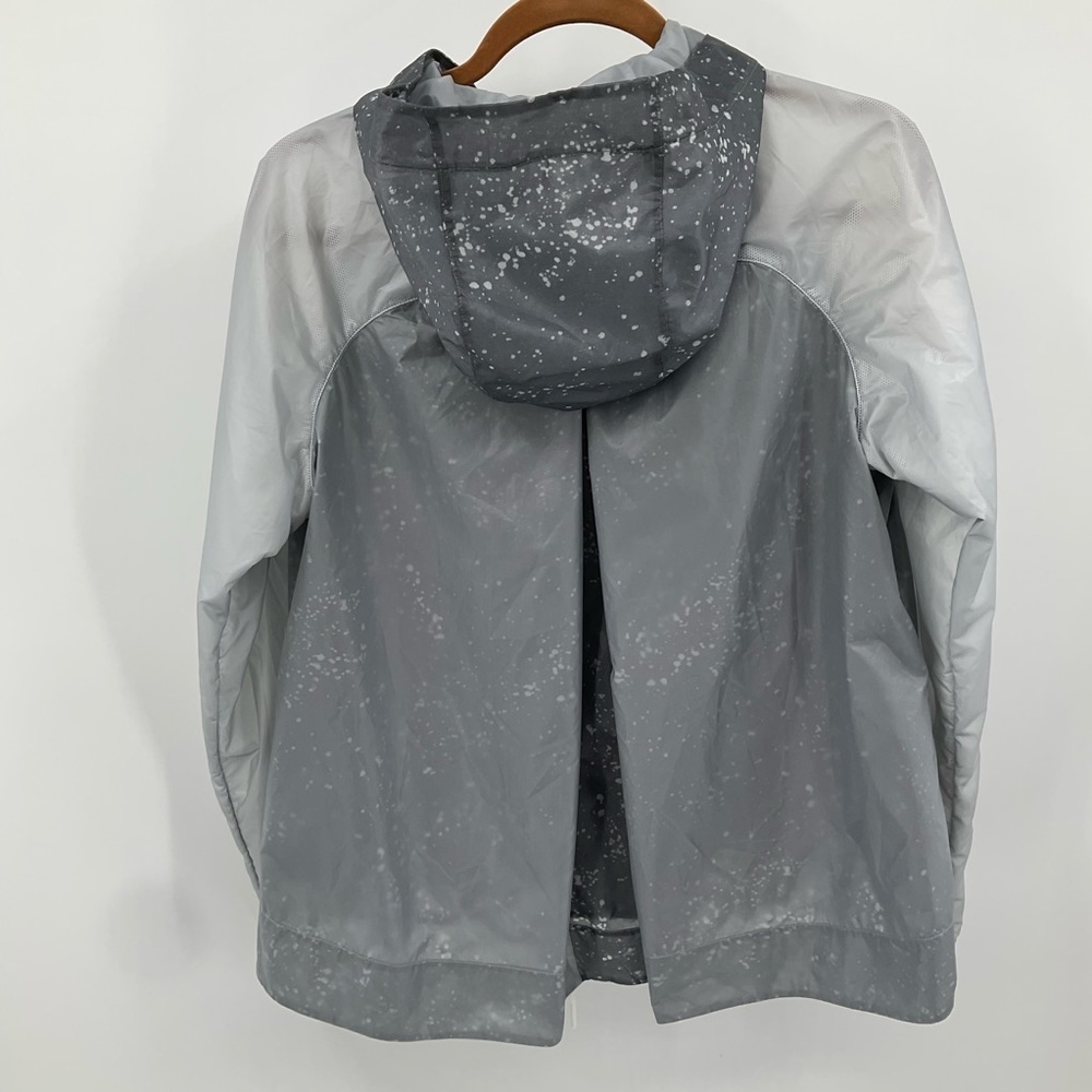 Nike Windrunner Splatter Jacket White M Euc! - image 8